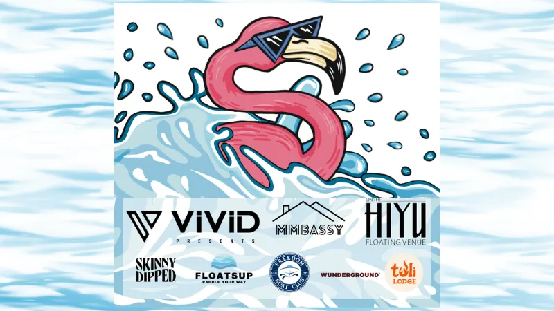 A event poster for MMBASSY Event: Seattle Paddle Rave